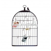 Unique Charming Bird Cage Metal Picture Frame