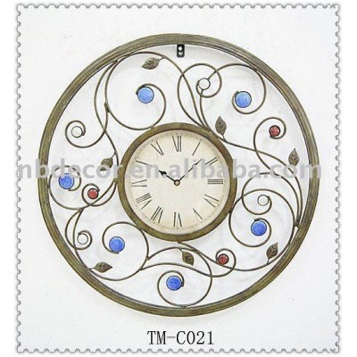 Metal wall clock/Iron clock