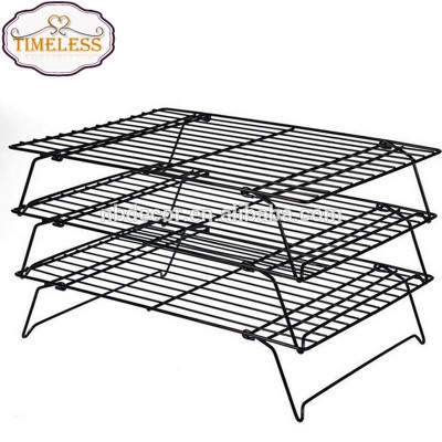 Hot sale metal wire 3 tier coling rack