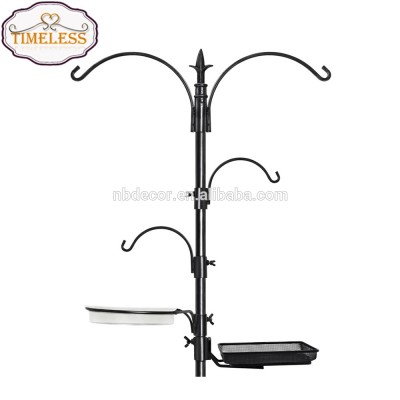 2018 Hot sale new design wrought iron bird feeder station kit