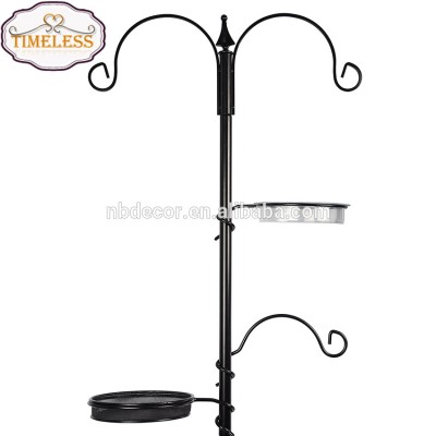 Hot sale new design wrought iron bird feeder station