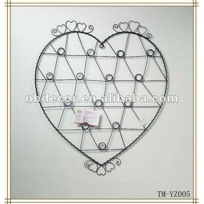 New design heart shape wall card holder