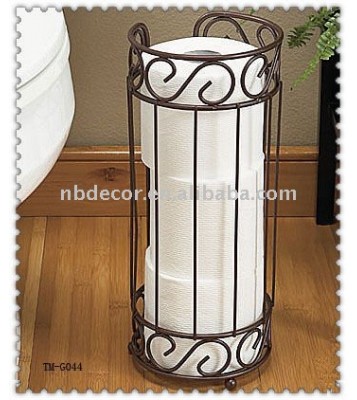 Hot sale metal antique toilet paper holder