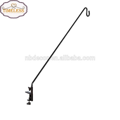 Wrought iron 36-Inch Extended Reach Deck Hook