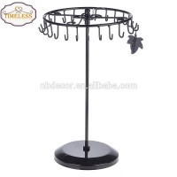 Factory Directly Black Rotating Jewelry Stand / Jewelry Organizer / Jewelry Tree