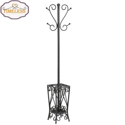 Hot sale New design antique Living Room Iron Coat Rack and Umbrella Stand