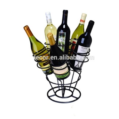 Hot Sale Bottle Bouquet wine display rack