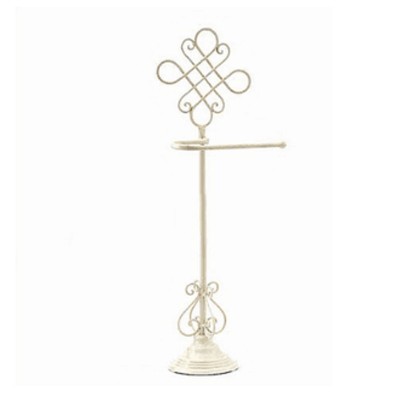 Hot sale wrought iron cream color tissue holder